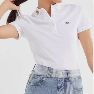 LACOSTE Women Polo, White, size L(42)